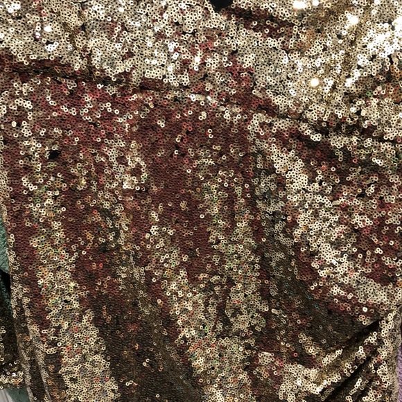 Gold Sequin Dress - Picture 2 of 2
